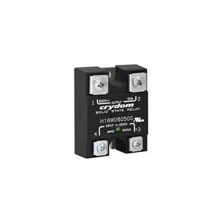 Crydom Ssr Relay Panel Mount Ip00 660Vac/50A Dc In H16WD6050-10